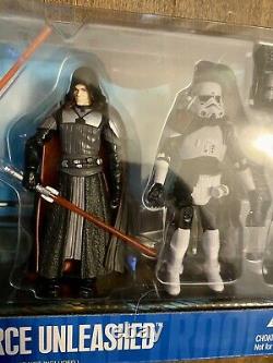 Star wars the force unleashed sith & imperial troopers Battle Pack Rare Mint