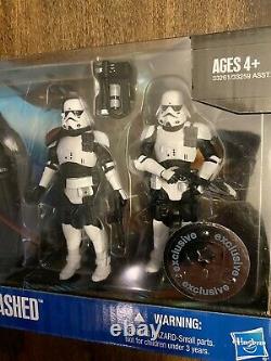 Star wars the force unleashed sith & imperial troopers Battle Pack Rare Mint
