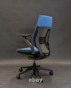 Steelcase Gesture- Royal Blue (Rare Color) Wrapped Back