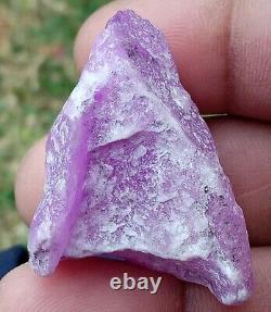 Sugilite sakura gel lapidary faceting Wessels, South Africa 3.5cm 140 carats 28g