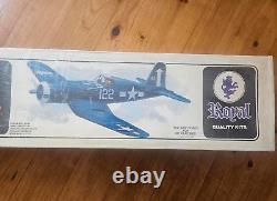 Super rare Royal CORSAIR F4U-1D r/c kit NOS