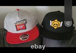 Supercell Brawl Stars New Era Clash Royale King's Cup VERY Rare Hat Lot (2)