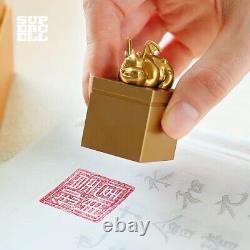 Supercell Clash Royale Rare Brass Made Baby Dragon Seal (88 made only)