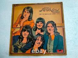 THE NEW SEEKERS Live At Royal Albert Hall RARE LP RECORD INDIA INDIAN VG+