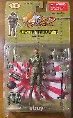 The Ultimate Soldier XD Japanese Imperial Army Full Lot Of 6 Rare/new 118 2001