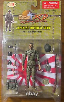 The Ultimate Soldier XD Japanese Imperial Army Full Lot Of 6 Rare/new 118 2001