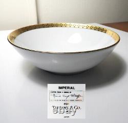 Tiffany & Co. IMPERIAL Frank Lloyd Wright 6 1/4 Cereal Bowl(s), Rare, MINT