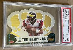 + Tom Brady 2000 Crown Royale #110 Premiere Date #115/145 Psa 8 Rookie Card Rare