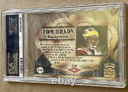 + Tom Brady 2000 Crown Royale #110 Premiere Date #115/145 Psa 8 Rookie Card Rare