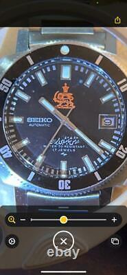 UNWORN NEW Rare Vintage Seiko Diver 7005-8140 Iranian Royal Military