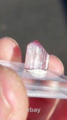 Ultra Rare Purple Pink Orange Imperial Topaz 8 Carats From Ouro Preto, Brazil