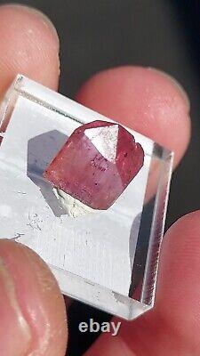 Ultra Rare Purple Pink Orange Imperial Topaz 8 Carats From Ouro Preto, Brazil