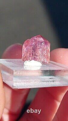 Ultra Rare Purple Pink Orange Imperial Topaz 8 Carats From Ouro Preto, Brazil