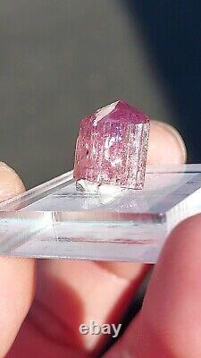 Ultra Rare Purple Pink Orange Imperial Topaz 8 Carats From Ouro Preto, Brazil