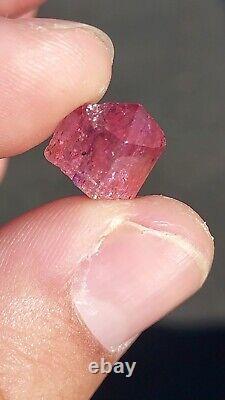 Ultra Rare Purple Pink Orange Imperial Topaz 8 Carats From Ouro Preto, Brazil