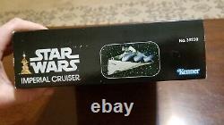 Ultra Rare Star Wars Die Cast Imperial Cruiser 1979 Kenner Original seal