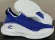 Under Armour Curry 8 Flow Like Water Royal Blue White Rare 3023085-402 (size 16)