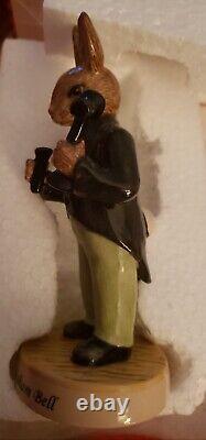 VERY Rare New Bunnykin Royal Doulton Alexander Graham Bell 02 Lmtd Ed 1000 NIB