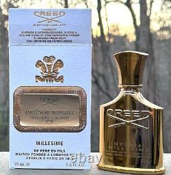 VINTAGE 2002 CREED Imperial Millesime EDP 75ml/2.5 oz Full Prez Rare Opportun