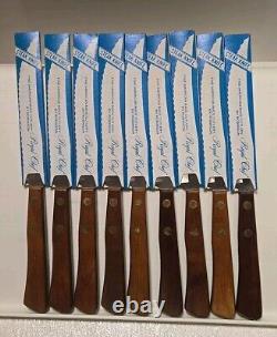 VINTAGE Robinson Royal Chef Stainless Steak Knives Lot Of 9 NEW! Rare Find