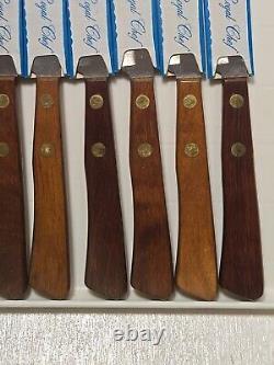 VINTAGE Robinson Royal Chef Stainless Steak Knives Lot Of 9 NEW! Rare Find