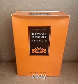 VINTAGE Royal Ambree Legrain Mens Eau de Cologne HUGE SIZE 400 ml NEW BOX RARE