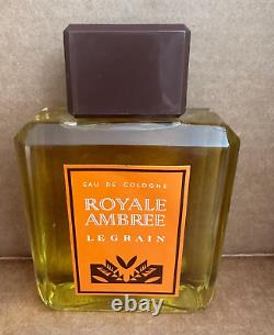 VINTAGE Royal Ambree Legrain Mens Eau de Cologne HUGE SIZE 400 ml NEW BOX RARE