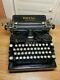 Very Rare 1908 Antique Royal Model #1 Flatbed Typewriter Working W New Ink