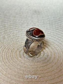 Very Rare Imperial Agate Ring, ? Yemeni Aqeeq