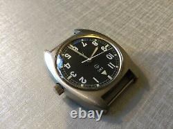 Very rare CWC W10 Royal Air Force issued 1979 mechanical watch with new strap