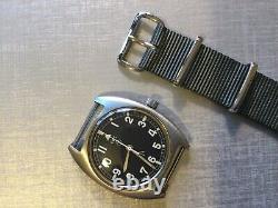 Very rare CWC W10 Royal Air Force issued 1979 mechanical watch with new strap