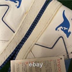 Vintage 1985 Kangaroos Impact AJ1 High OG Royal Blue Rare New Old Stock Mens 10