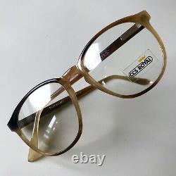 Vintage CCS Royal Mo. 2 genuine buffalo horn rare glasses sunglasses medum NOS