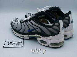 Vintage Collector Nike Air Max Plus 1 Tn 2005 Royal Blue Black Taille 43 RARE OG