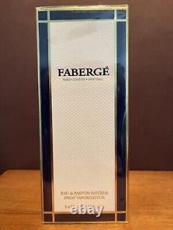 Vintage FABERGE IMPERIAL 3.4 FL. OZ / 100 ml Eau de Parfum Spray SEALED Box RARE