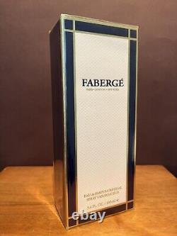 Vintage FABERGE IMPERIAL 3.4 FL. OZ / 100 ml Eau de Parfum Spray SEALED Box RARE