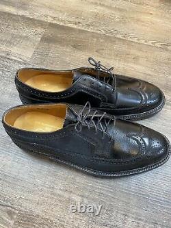Vintage Florsheim Imperial Mens Longwing Sz 9 V Cleat 92604 Rare USA NEW