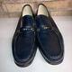 Vintage Florsheim Men's Shoes Nos/nwt Imperial Dark Blue Loafers Size 9.5 D Rare