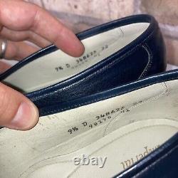 Vintage Florsheim Men's Shoes NOS/NWT Imperial Dark Blue Loafers Size 9.5 D RARE