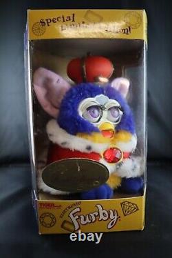Vintage Furby Your Royal Majesty Special Limited Edition Rare New Sealed in Box