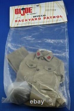 Vintage GI Joe Backyard Patrol JAPANESE IMPERIAL SOLDIER Uniform & Helmet SEALED