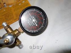 Vintage Imperial Brass Mfg. Co. All In One Refrigerator Test Gauge Nos Very Rare