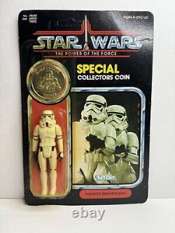 Vintage Kenner Star Wars 1985 POTF UNPUNCHED Stormtrooper 92-Back MOC RARE