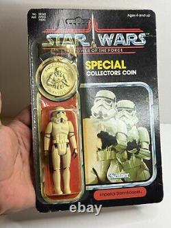 Vintage Kenner Star Wars 1985 POTF UNPUNCHED Stormtrooper 92-Back MOC RARE