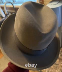 Vintage NEW 1950s Royal Stetson Whippet Gray unworn rare green bay size 7 oval