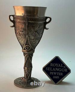 Vintage, NIB Royal Selangor Hobbit Goblet, 1st Ed. RETIRED RARE