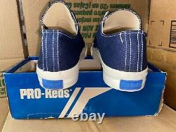 Vintage RARE Pro Keds men's ROYAL Lo Cut Low top CANVAS Shoe size 9 Sneakers