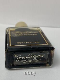 Vintage ROYAL SECRET GERMAINE MONTEIL BATH PERFUME 1/2 oz 15ml SPLASH RARE-NEW