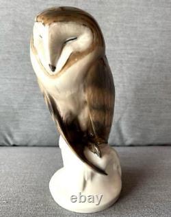 Vintage Royal Copenhagen Barn Owl T-151 Rare Figurine