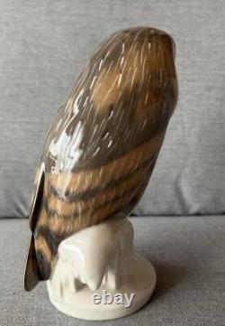 Vintage Royal Copenhagen Barn Owl T-151 Rare Figurine